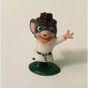 Vintage Marx Tinykins Hanna Barbera  Blabber Mouse Miniature Figure Hand Painted